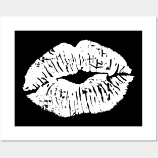 Kiss Mouth Lipstick Posters and Art